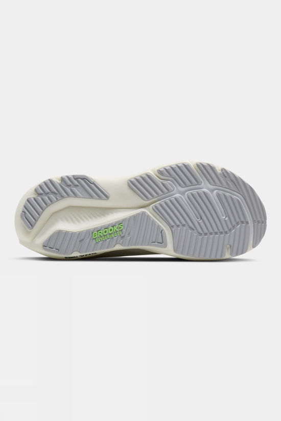 Brooks Mens Glycerin GTS 23 Shoes Grey/Green/Black