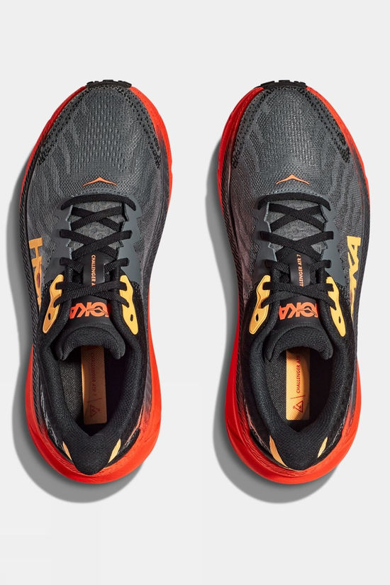 Hoka Mens Challenger ATR 7 Shoes Castlerock/Flame