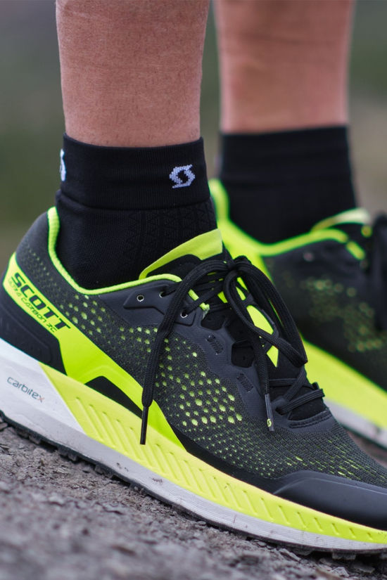 Scott Mens Ultra Carbon RC Shoes Black/Yellow