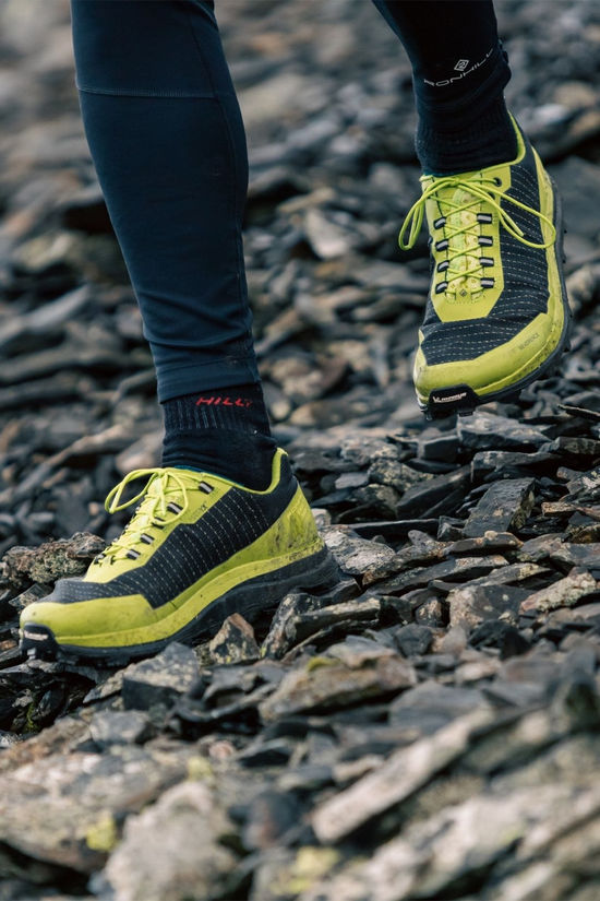 Ronhill Mens Reverence Shoes Forest/Lime/Lemon