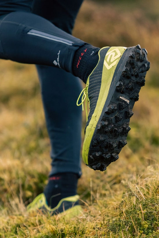 Ronhill Mens Reverence Shoes Forest/Lime/Lemon