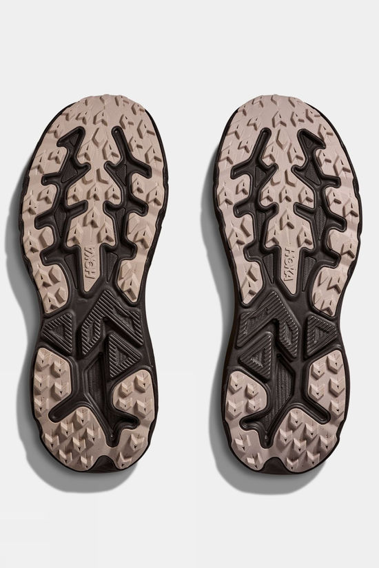 Hoka Mens Challenger 8 Shoes Mustard Seed / Black
