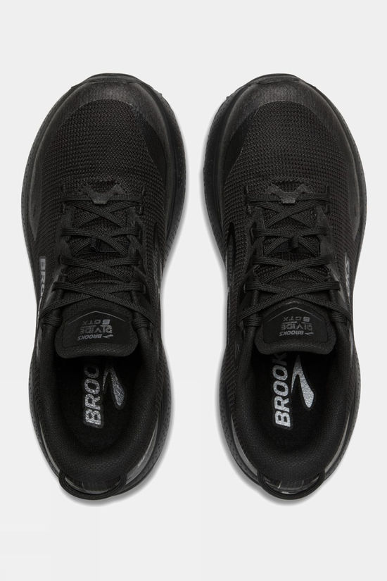 Brooks Mens Divide 6 GTX Shoes Black/Black/Ebony
