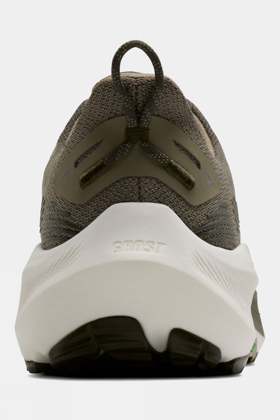 Brooks Mens Ghost Trail Shoes Olive/Olive/Metallic