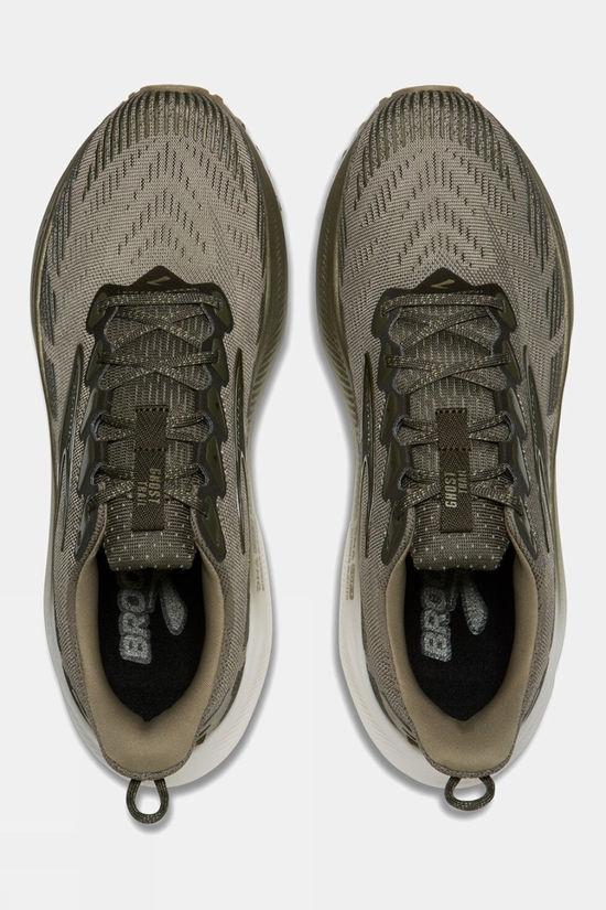 Brooks Mens Ghost Trail Shoes Olive/Olive/Metallic