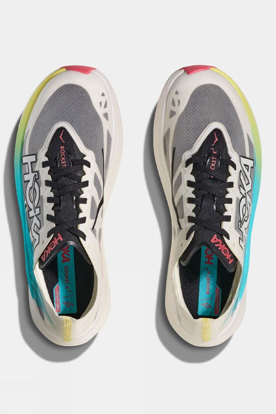Hoka Unisex Rocket X 2 Shoes Yuzu/Cielo Blue