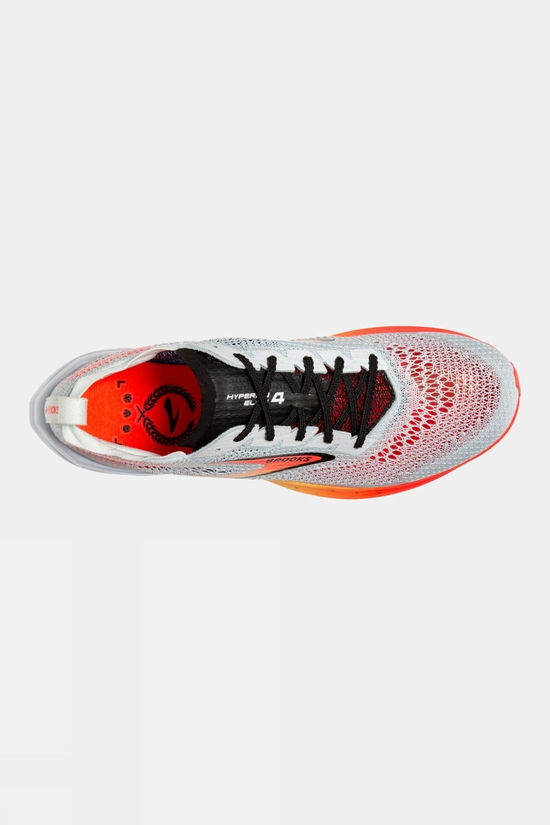 Brooks Mens Hyperion Elite 4 Shoes Illusion Blue/Coral/Orange