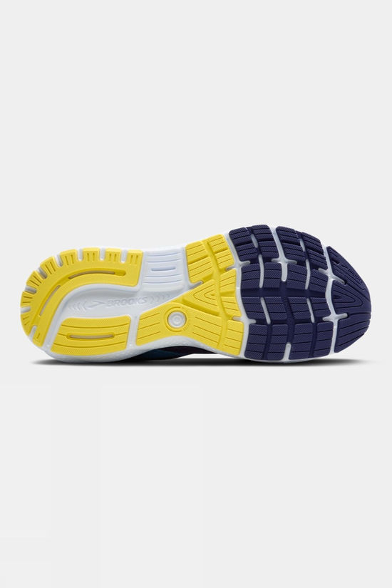 Brooks Mens Ghost 16 Shoes Blue/Bonnie Blue/Yellow
