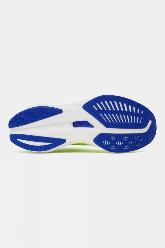 Saucony Mens Endorphin Speed 5 Shoes Citron/Lapis