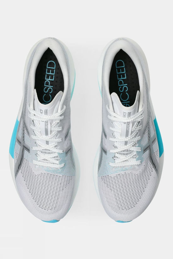 Asics Mens Magic Speed 5 Shoes White/Pure Silver