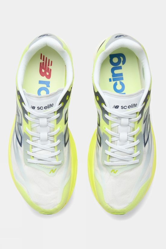 New Balance Mens SuperComp Elite V6 Shoes Fresh Air / Alkaline Green