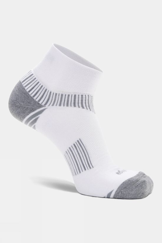 Balega Unisex Enduro Re-Engineered Quarter Running Socks White