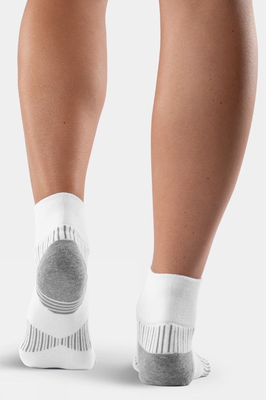 Balega Unisex Enduro Re-Engineered Quarter Running Socks White