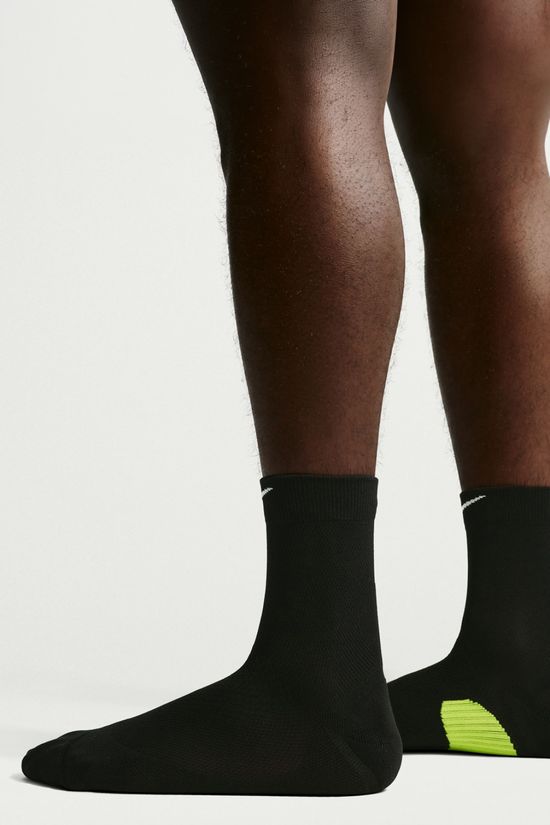 Nike Run Midweight Micro Crew Running Socks Black/Smoke Grey/White