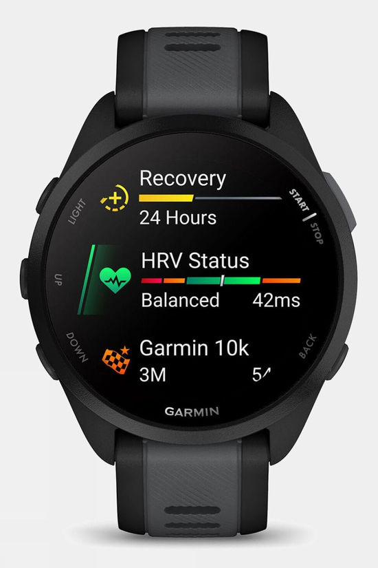 Garmin Forerunner 165 GPS Smartwatch Black/Slate Grey