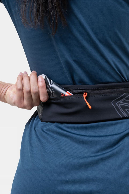 Ronhill Unisex Speed 90 Running Belt Black/Ronhill Red