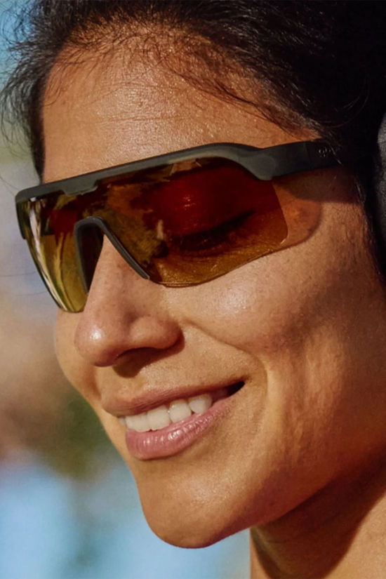 Goodr The Jungle Is My Gym Sunglasses Dark Green Translucent/Amber Grad