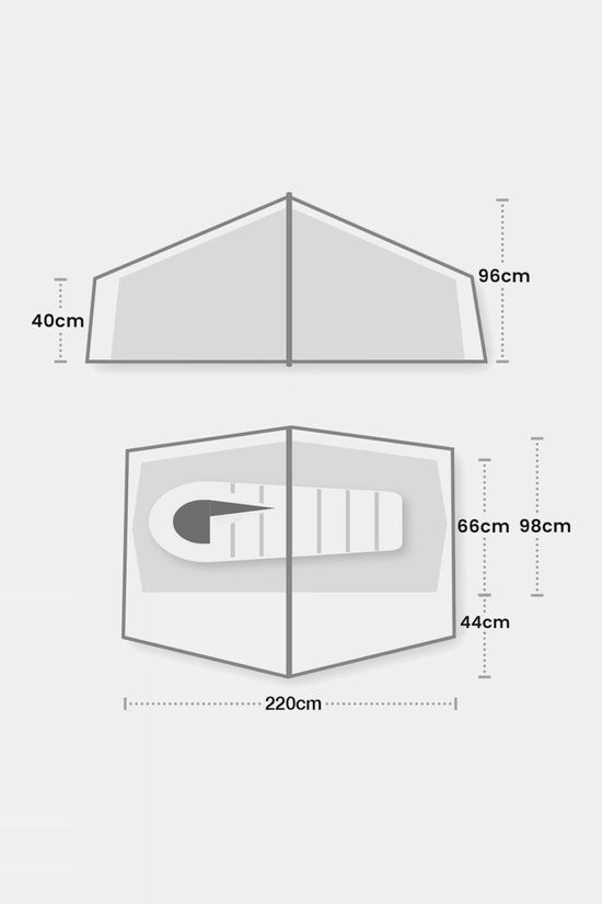 Wild Country Tents Halny Elite 1 Tent Blue Grey