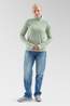 Fjallraven Womens Abisko Lite Fleece Half Zip Fleece Misty Green