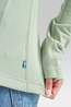 Fjallraven Womens Abisko Lite Fleece Half Zip Fleece Misty Green