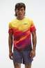 Hoka Mens Race Day T-Shirt Hoka Citrus Print