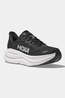 Hoka Mens Bondi 9 Shoes Black/White