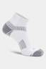 Balega Unisex Enduro Re-Engineered Quarter Running Socks White