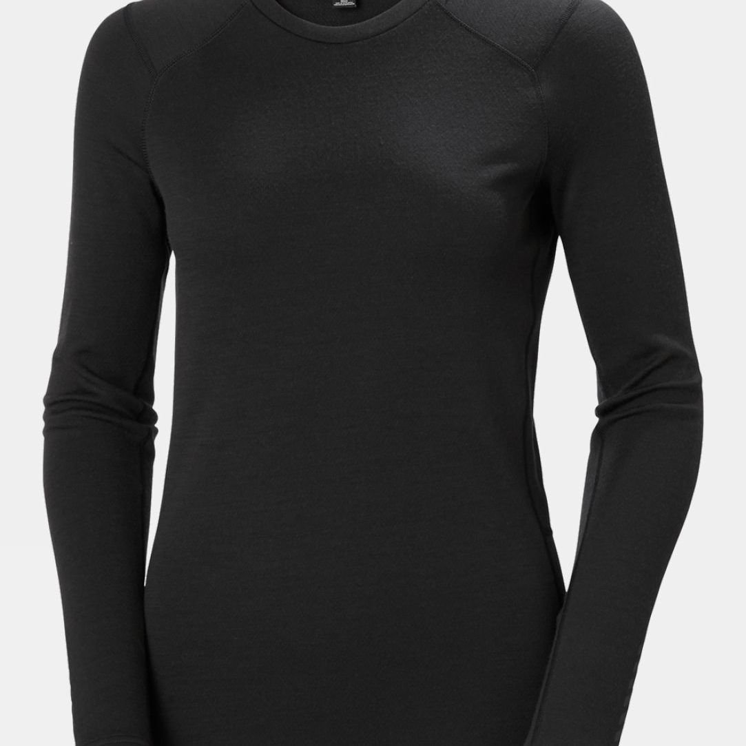 Womens Lifa Merino Midweight Crew Base Layer Top