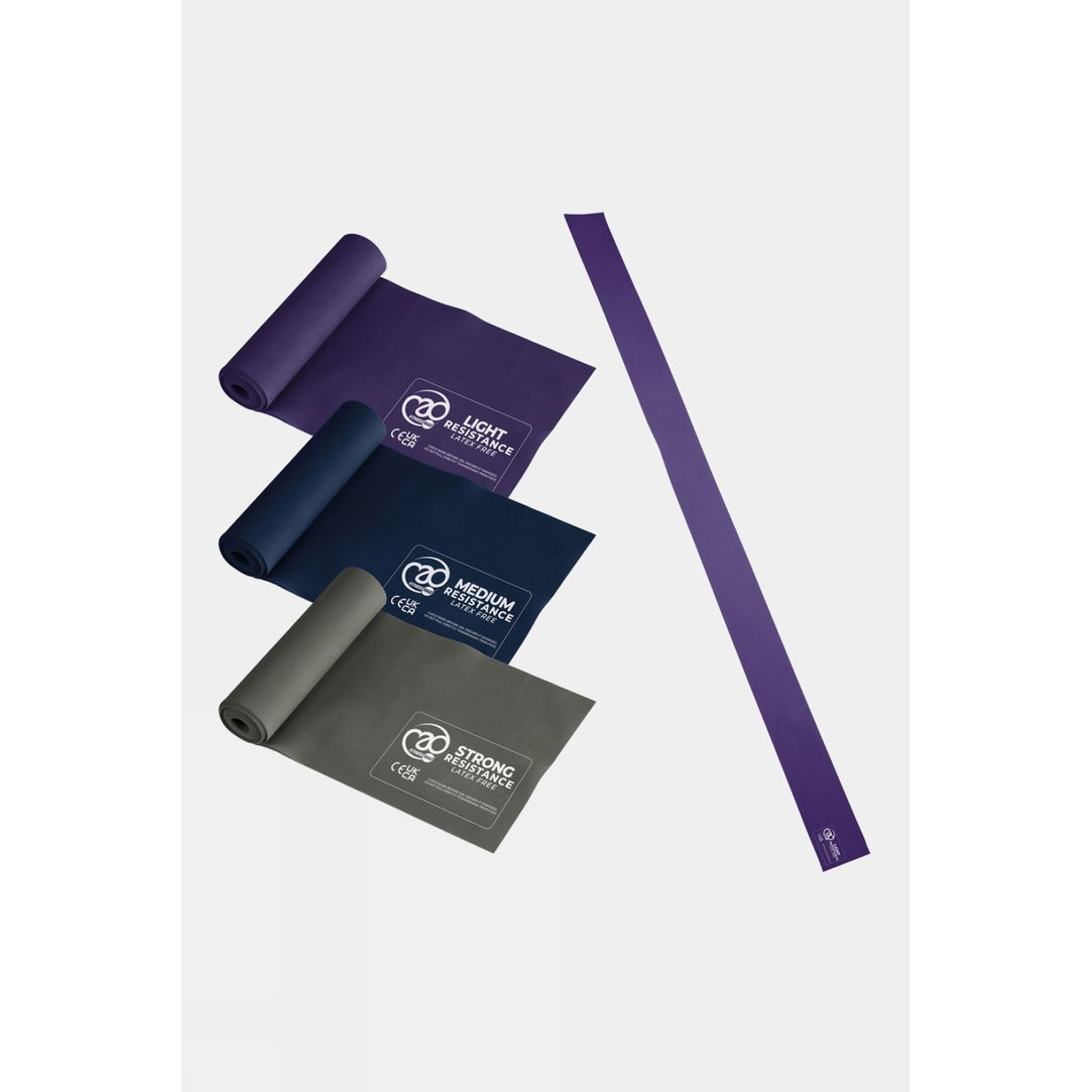 Resistance Band Latex Free With Packaging - Set Of 3